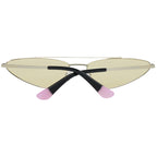 Victoria's Secret zonnebril met goudkleurig montuur en gele glazen