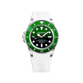Bobroff White Rubber Watch Bobroff