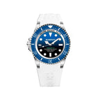 Bobroff White Rubber Watch Bobroff