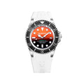 Bobroff White Rubber Watch Bobroff