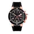 Bobroff Black Rubber Watch Bobroff
