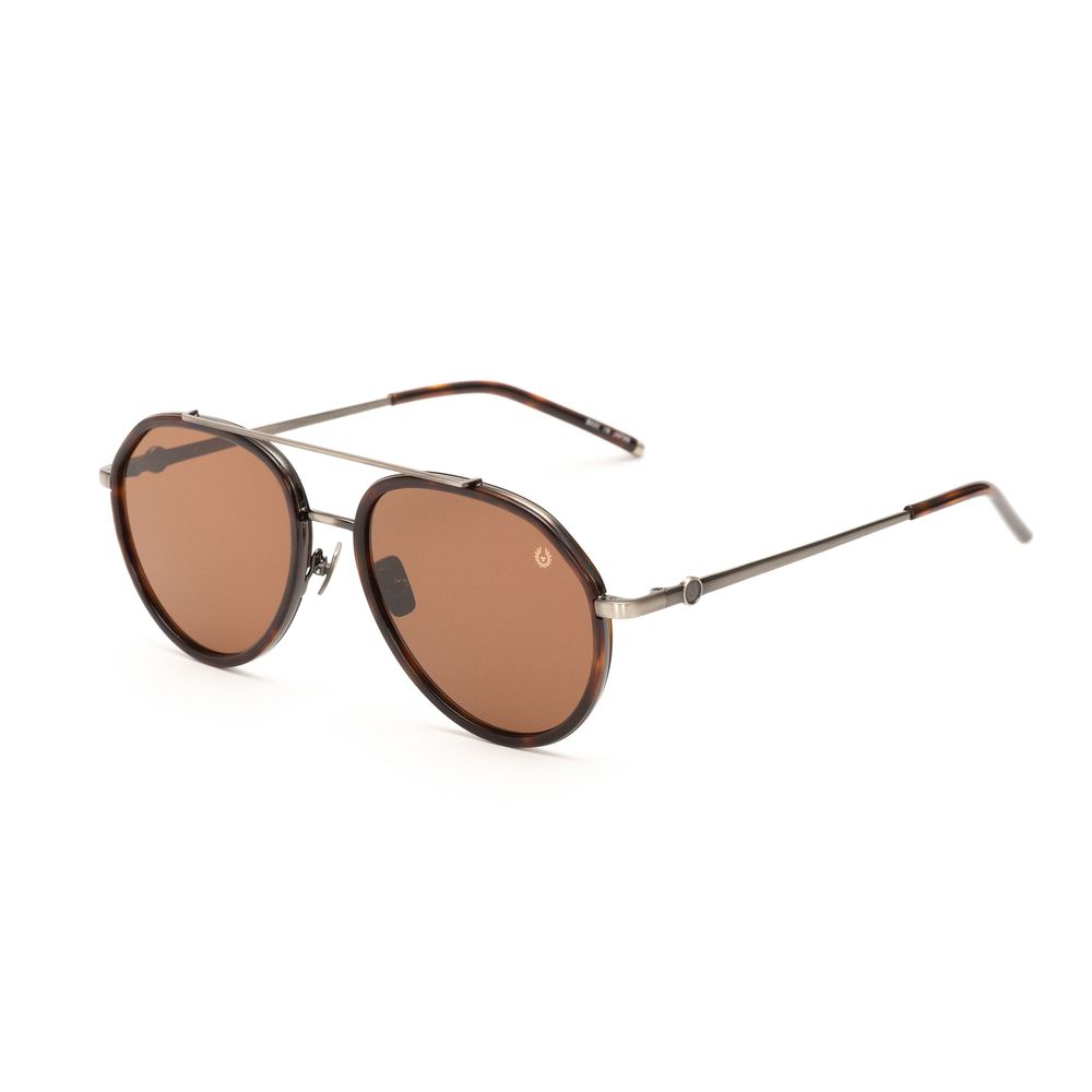 Belstaff Brown Titanium Sunglasses Belstaff