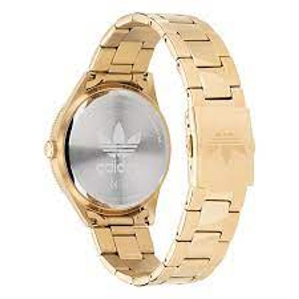 Adidas Gold Stainless Steel Watch - Maranos