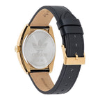 Adidas Black Leather Watch - Maranos