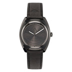 Adidas Black Leather Watch - Maranos