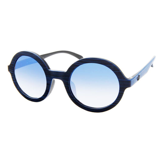 Adidas Blue Plastic Sunglasses - MARANOS