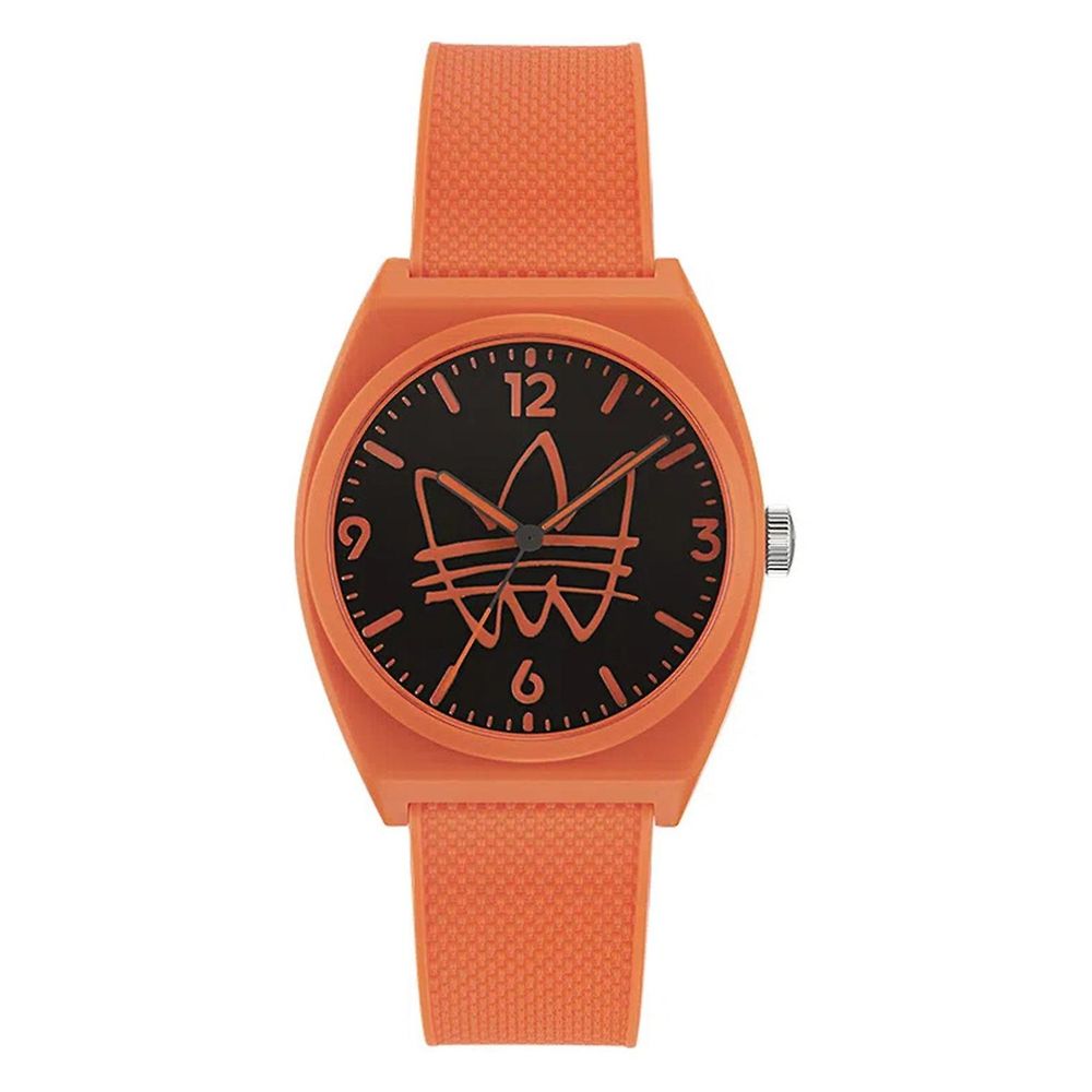 Adidas horloge oranje
