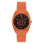 Adidas horloge oranje