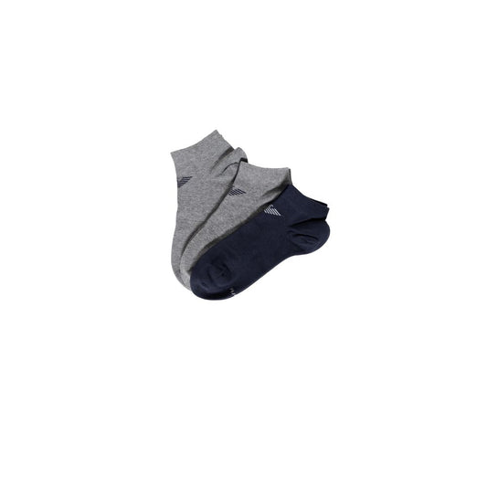 Emporio Armani Underwear Blue Cotton Sock - MARANOS