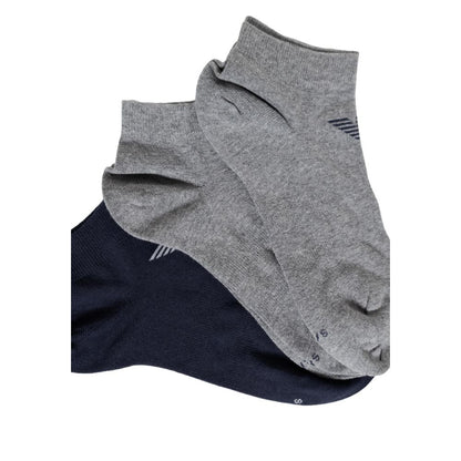 Emporio Armani Underwear Blue Cotton Sock - MARANOS
