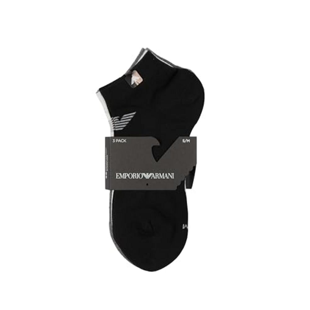 Emporio Armani Underwear Gray Cotton Sock - MARANOS