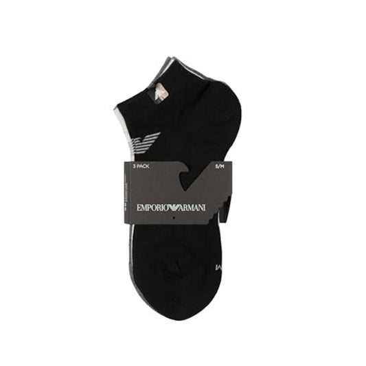 Emporio Armani Underwear Gray Cotton Sock - MARANOS