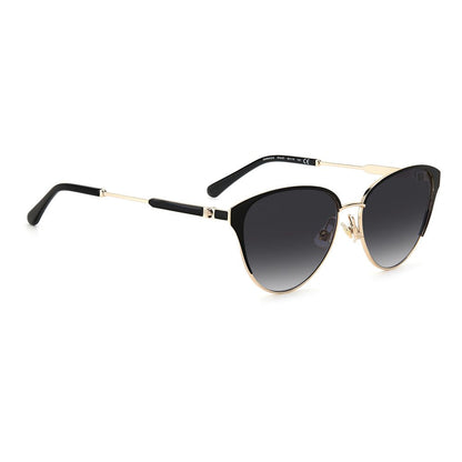 Kate Spade Zwart Metaal Zonnebril Kate Spade