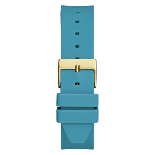 Guess horloge met blauwe siliconen band - MARANOS