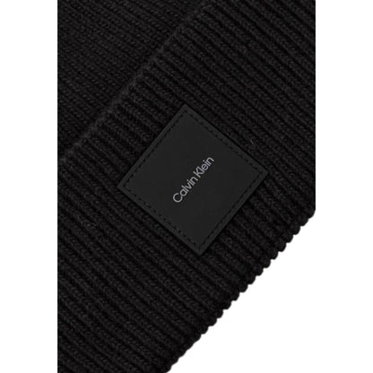 Calvin Klein Black Organic Cotton Hats & Cap - MARANOS