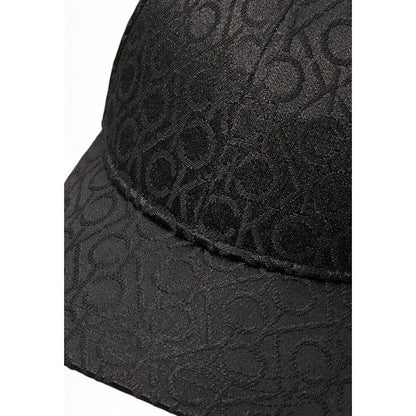 Calvin Klein Black Recycled Polyester Hat - MARANOS