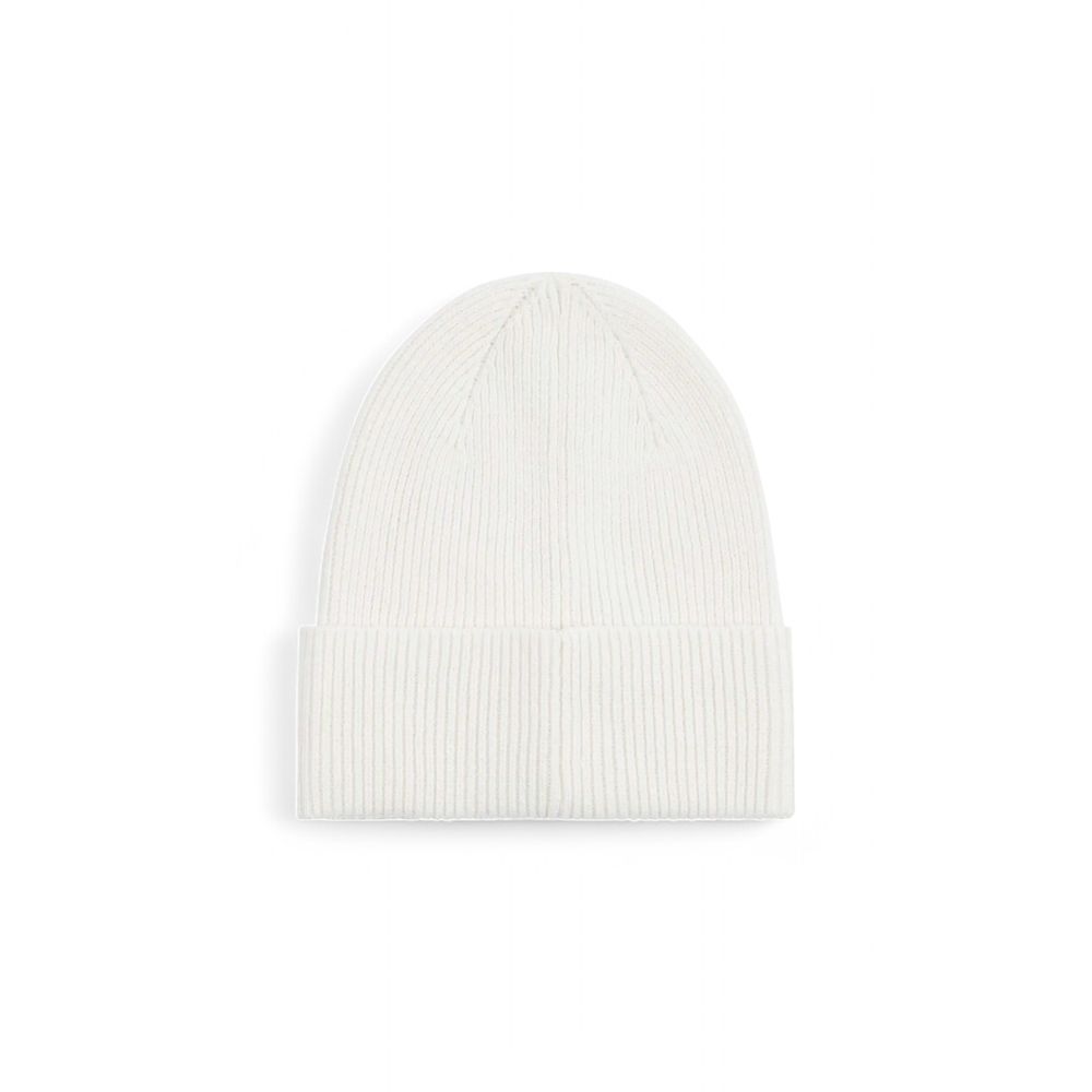 Calvin Klein White Organic Cotton Hat - MARANOS