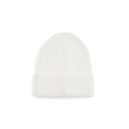 Calvin Klein White Organic Cotton Hat - MARANOS