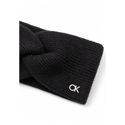 Calvin Klein Black Wool Hat - MARANOS