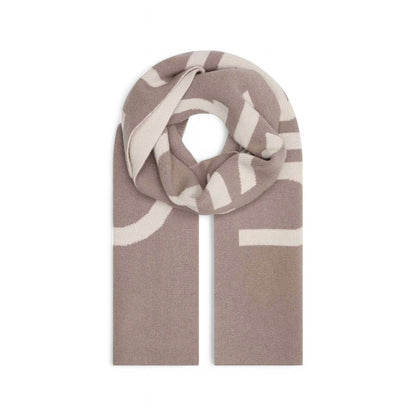 Calvin Klein Beige Wool Scarf - MARANOS