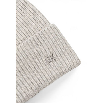 Calvin Klein Gray Wool Hat - MARANOS