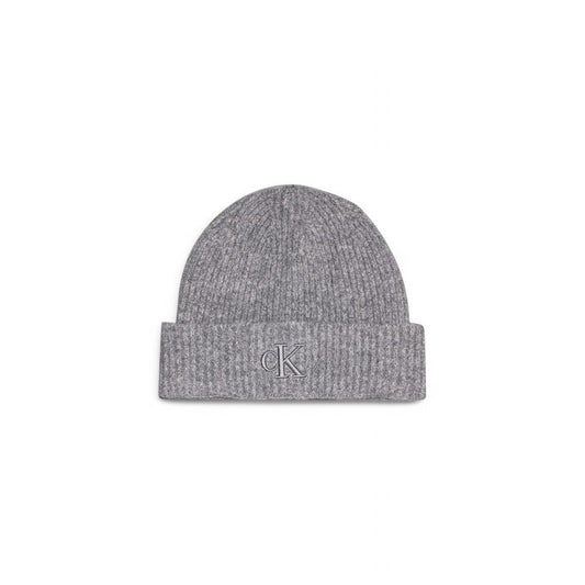 Calvin Klein Gray Acrylic Hat - MARANOS