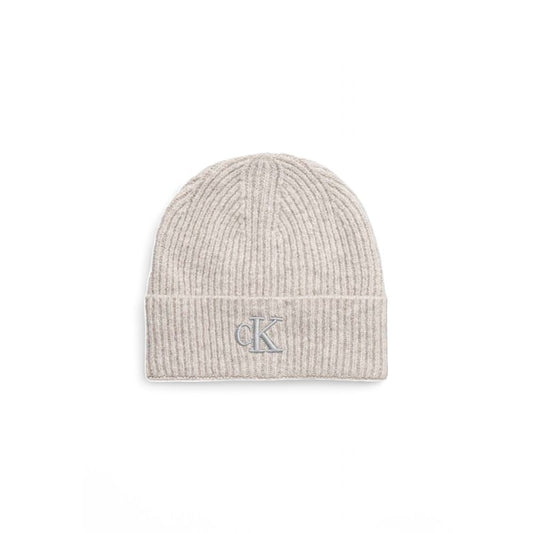 Calvin Klein Gray Acrylic Hat - MARANOS