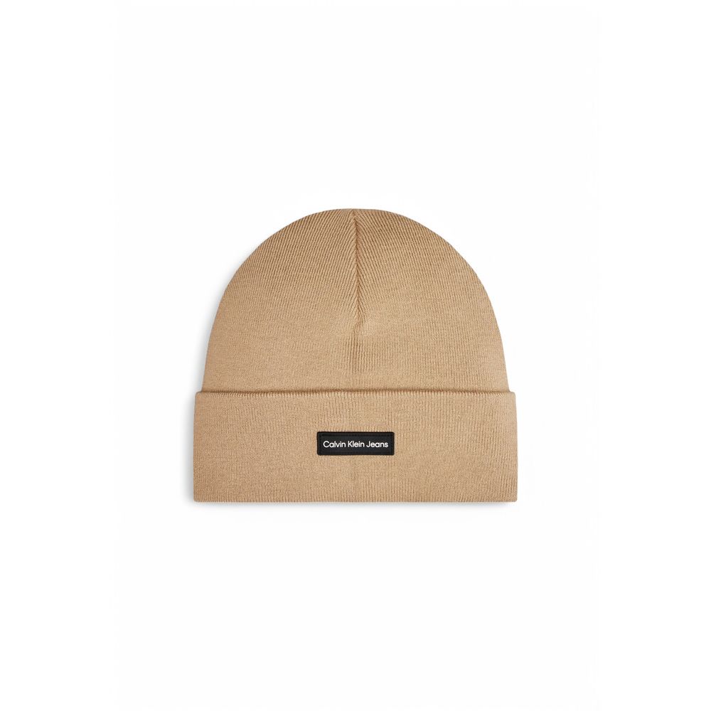 Calvin Klein Beige Recycled Polyester Hats & Cap - MARANOS