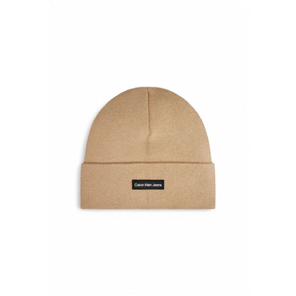 Calvin Klein Beige Recycled Polyester Hats & Cap - MARANOS