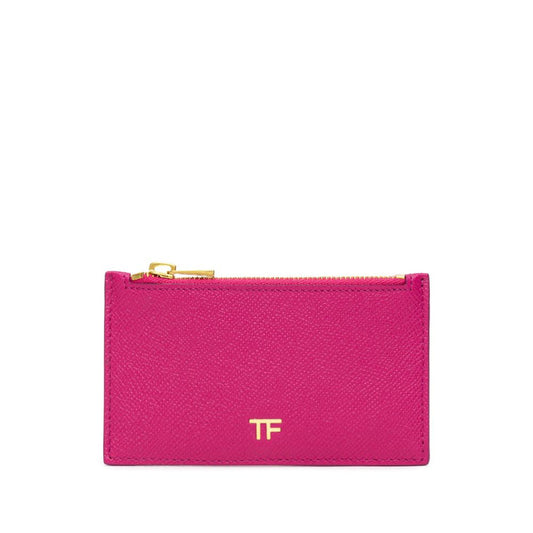 Tom Ford Fuchsia Leather Wallet - MARANOS