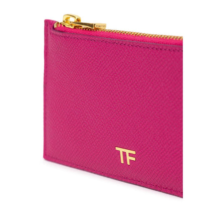 Tom Ford fuchsia leren portemonnee - MARANOS