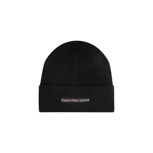 Calvin Klein Black Cotton Hat - MARANOS