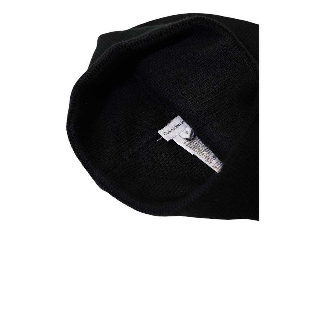 Calvin Klein Black Cotton Hat - MARANOS