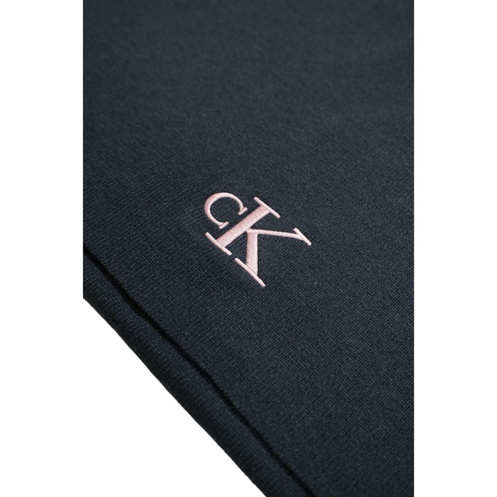 Calvin Klein Black Recycled Polyester Scarf - MARANOS