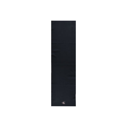 Calvin Klein Black Recycled Polyester Scarf - MARANOS