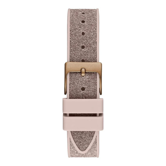 Guess horloge met roze siliconen band - MARANOS