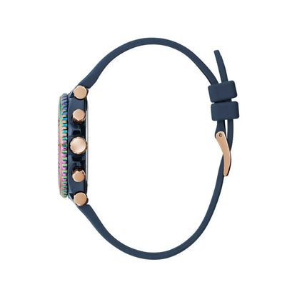 Guess horloge met blauwe siliconen band - MARANOS