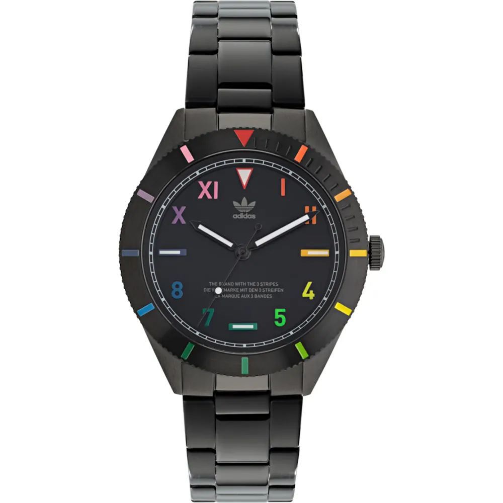 Adidas Black Stainless Steel Watch - Maranos