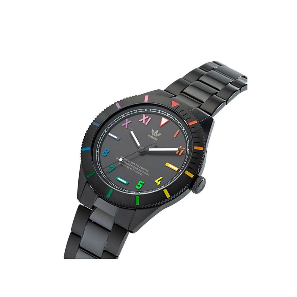 Adidas Black Stainless Steel Watch - Maranos