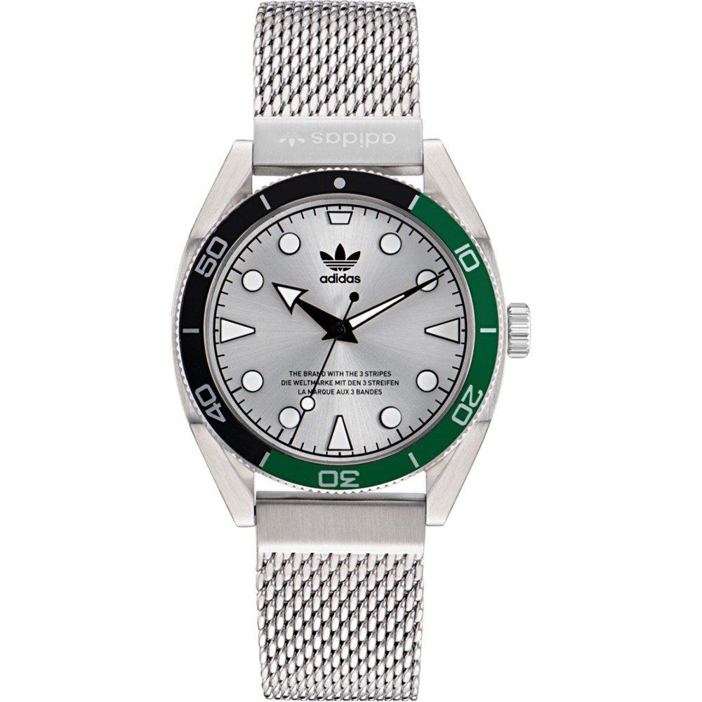 Adidas Gray Stainless Steel Watch - Maranos
