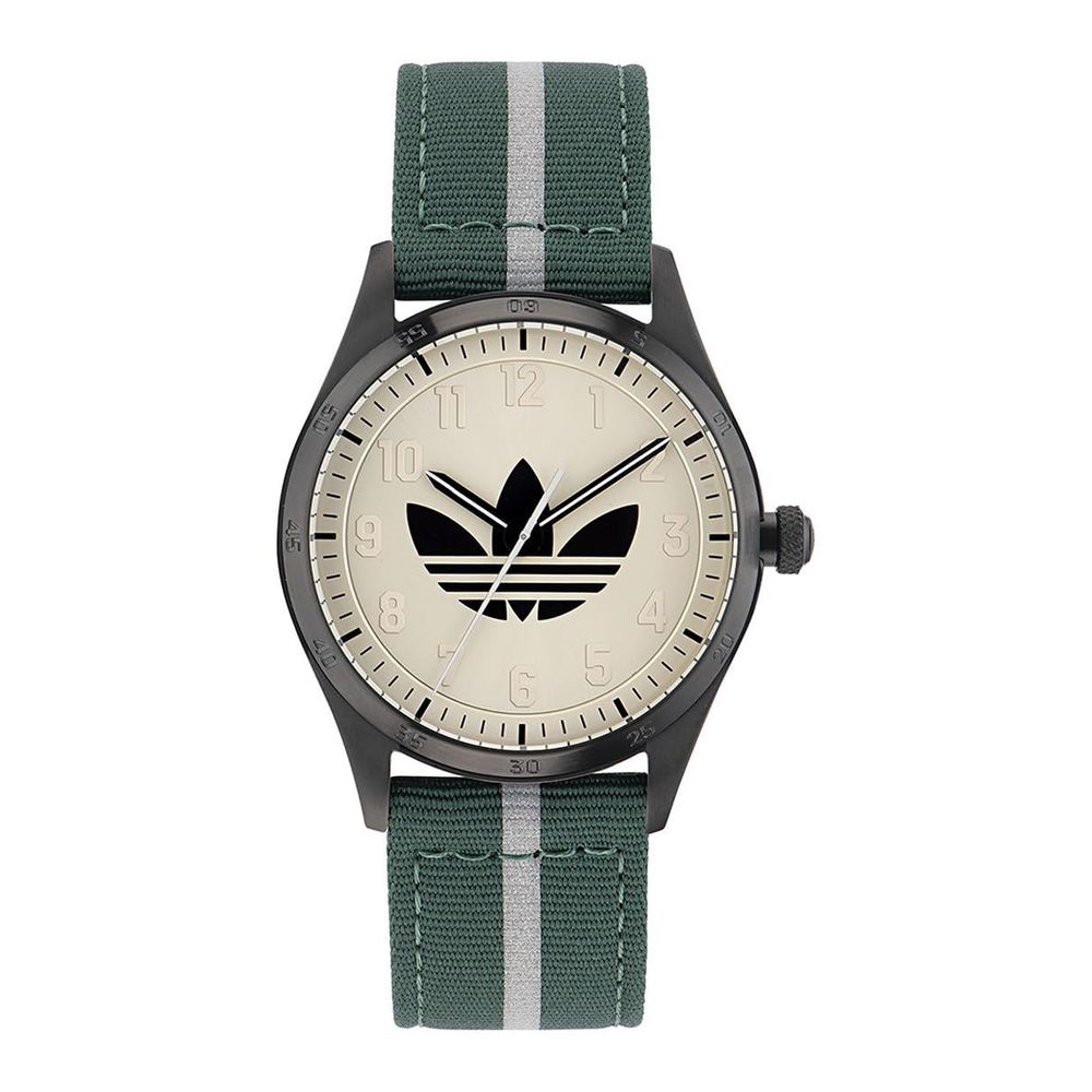 Adidas Green Fabric Watch Adidas