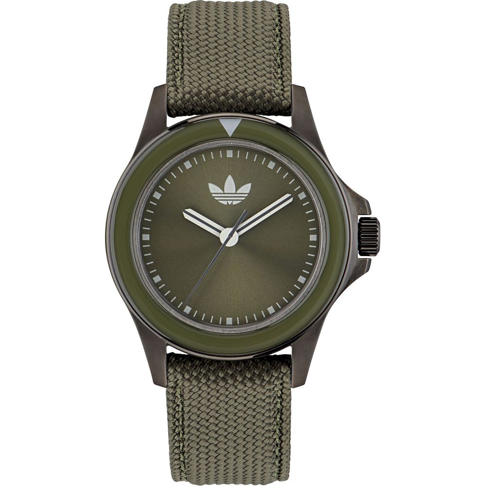 Adidas groen horloge met stoffen band - Maranos