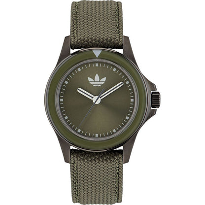 Adidas Green Fabric Watch Adidas
