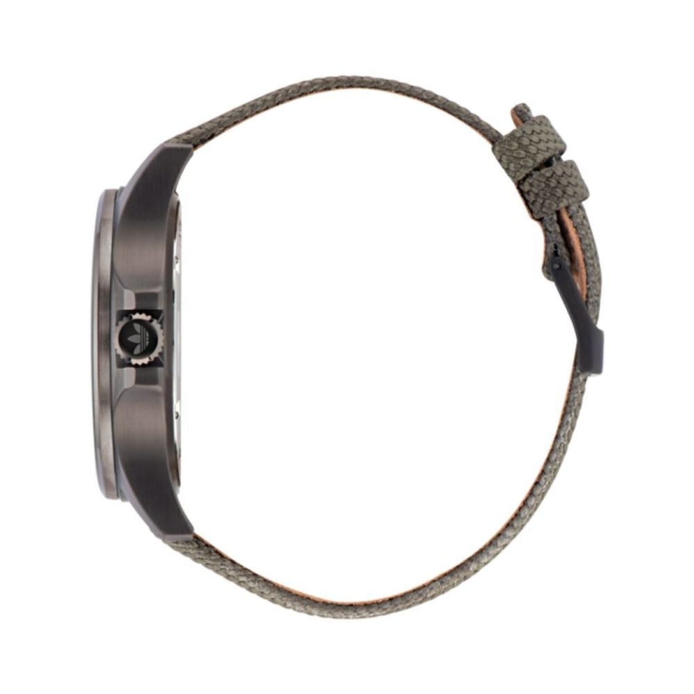 Adidas groen horloge met stoffen band - Maranos