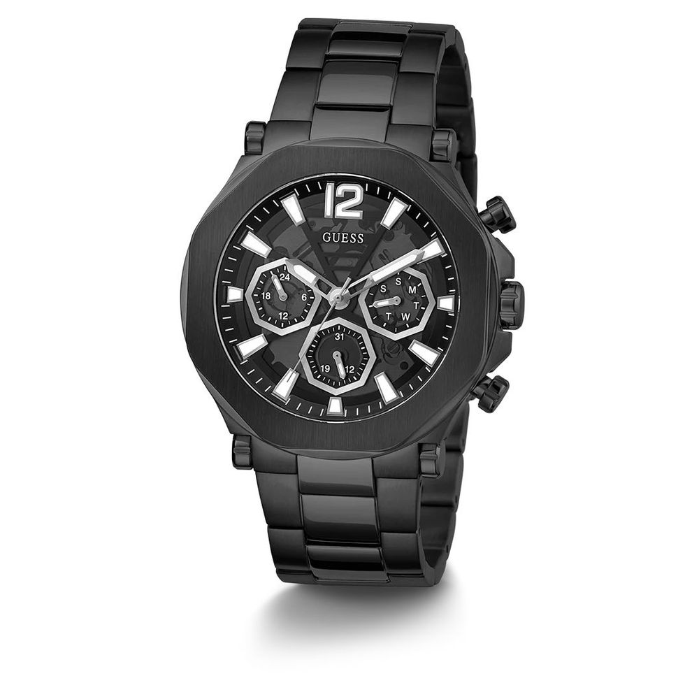 Guess Black Stainless Steel Watch Guess