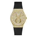 Guess horloge met zwarte siliconen band Guess