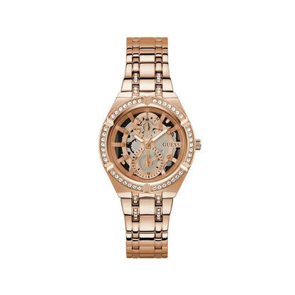 Guess horloge in roze roestvrij staal - MARANOS