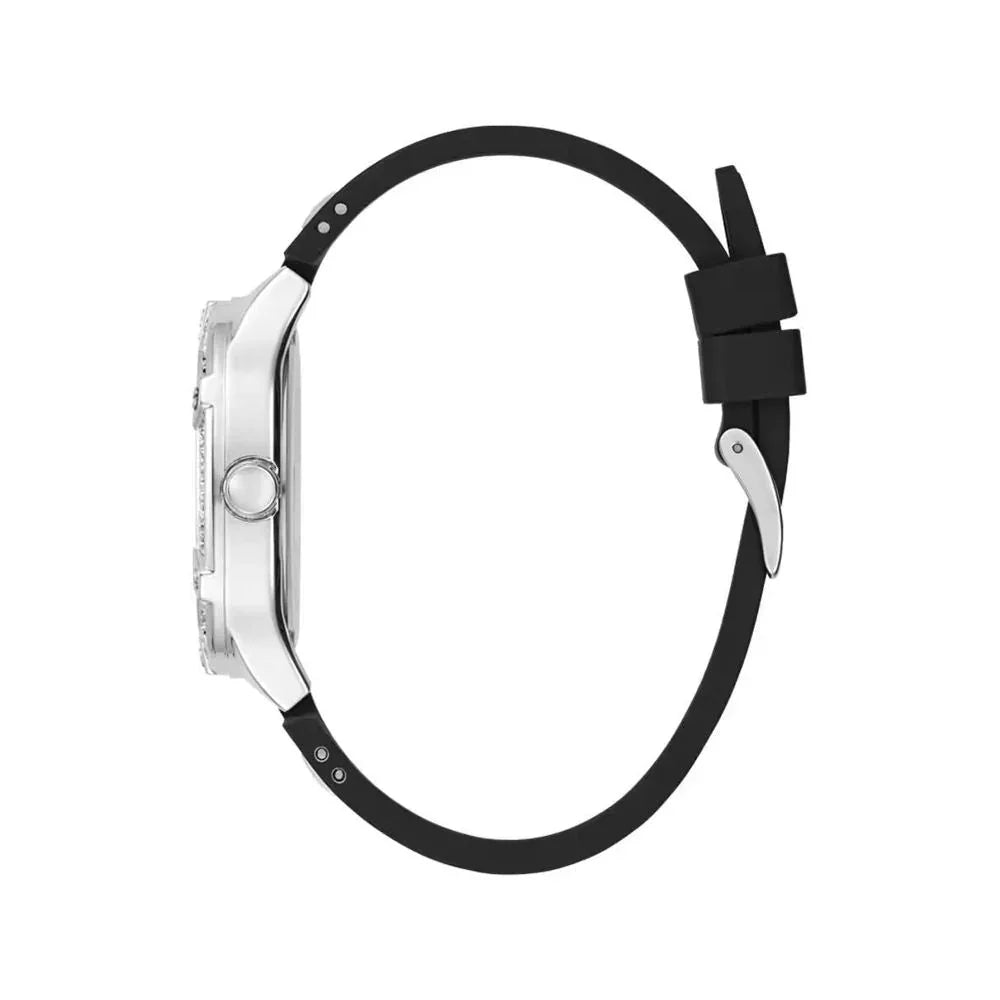 Guess horloge met zwarte siliconen band - MARANOS