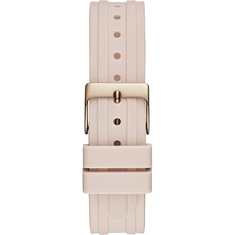 Guess horloge met roze siliconen band - MARANOS