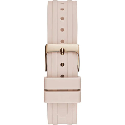 Guess horloge met roze siliconen band - MARANOS